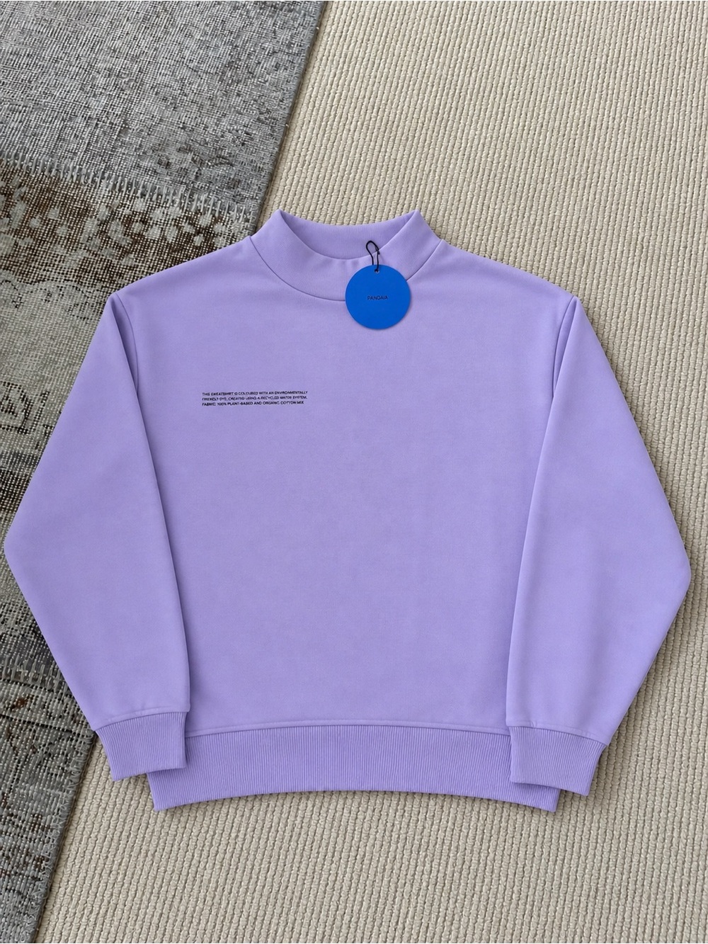 Women’s Lavender Mock Neck Sweatshirt